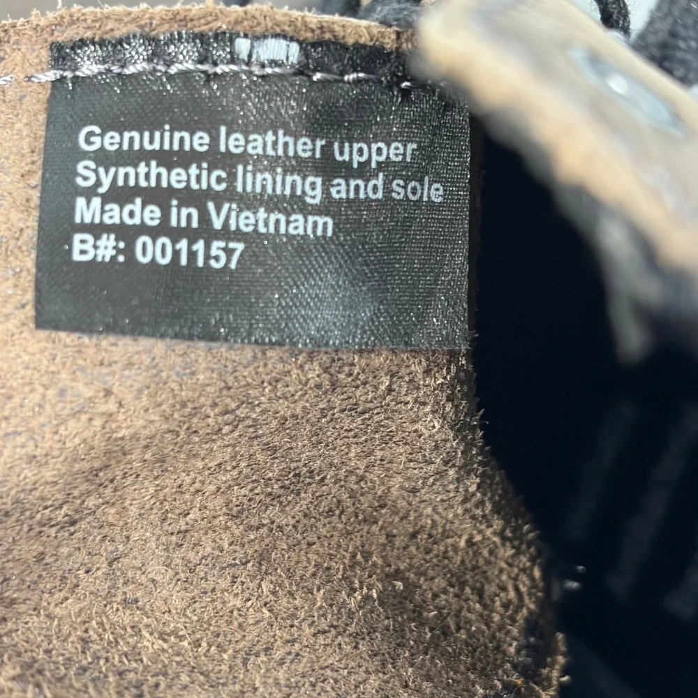 Blundstone 162 Lace Up Boots‎ Rustic Brown Leather Mens 4 Womens 6 B# 001157